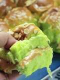 Pandan pull appart bread