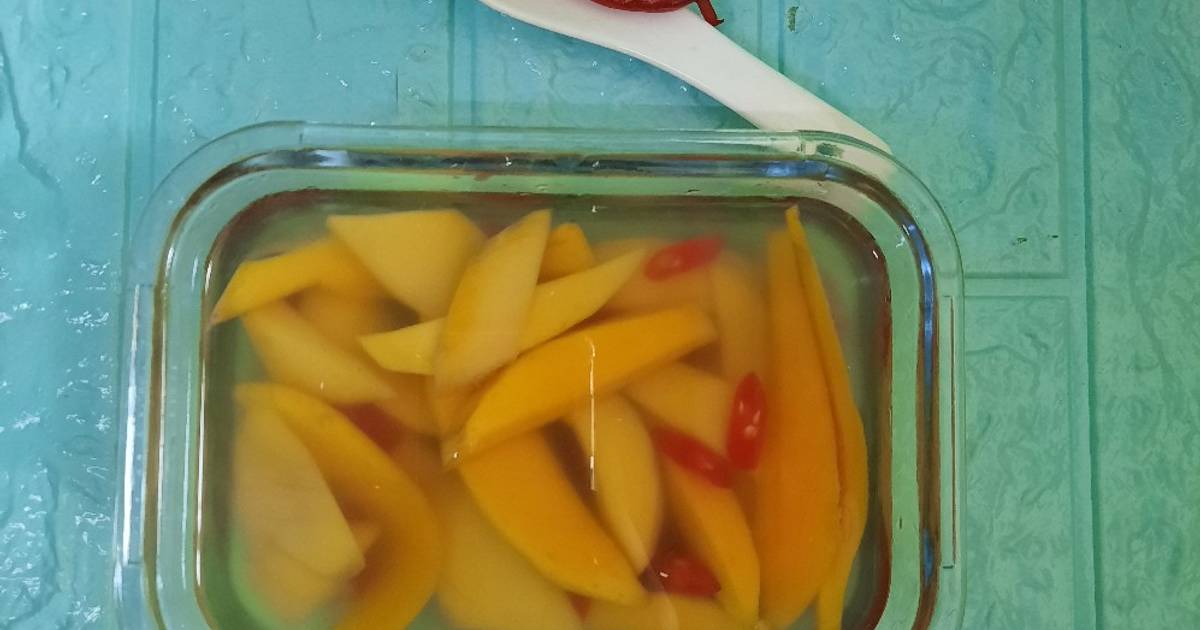 Resep Asinan Mangga Pedas Manis Oleh Bakul Aira Cookpad