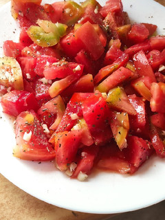 Una foto de Picadillo de tomate juanillo