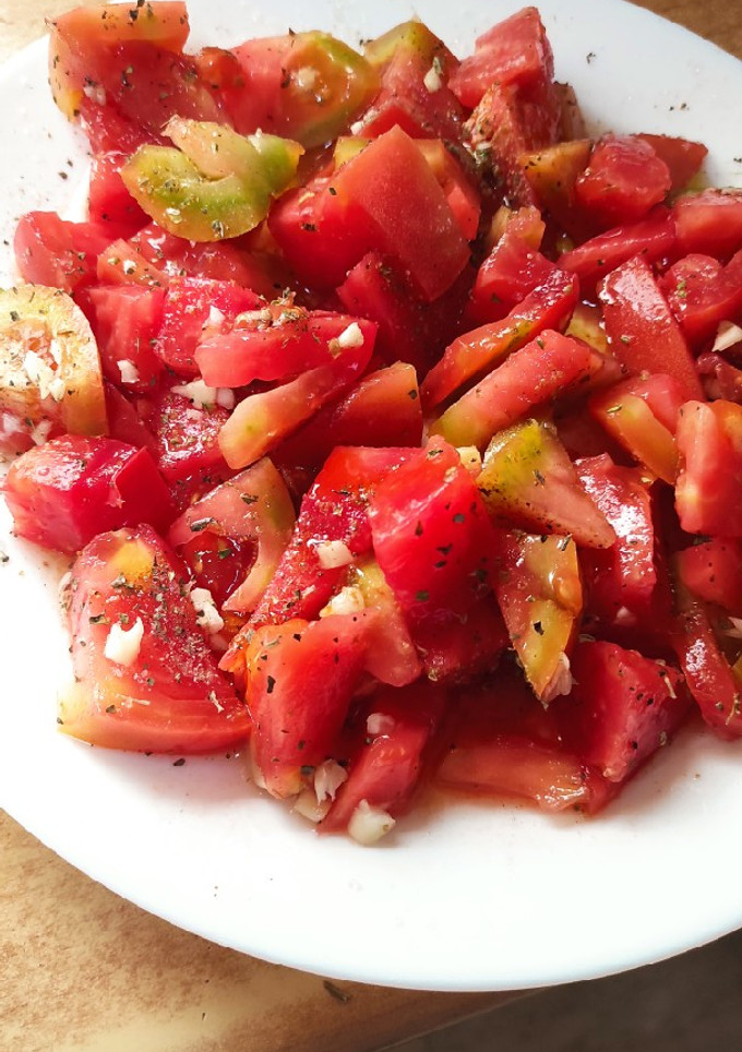 Una foto de Picadillo de tomate juanillo