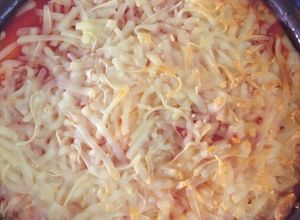 Foto principal de Gratinado de coliflor, atún y puré de patata