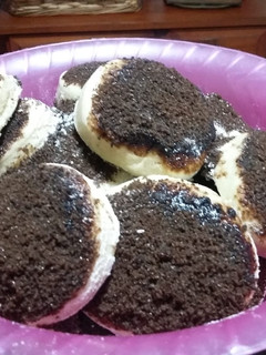 Una foto de Tortitas negras