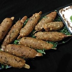 A picture of Sabudana ke kabab.