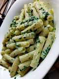 Sedani rigati con ricotta e spinaci
