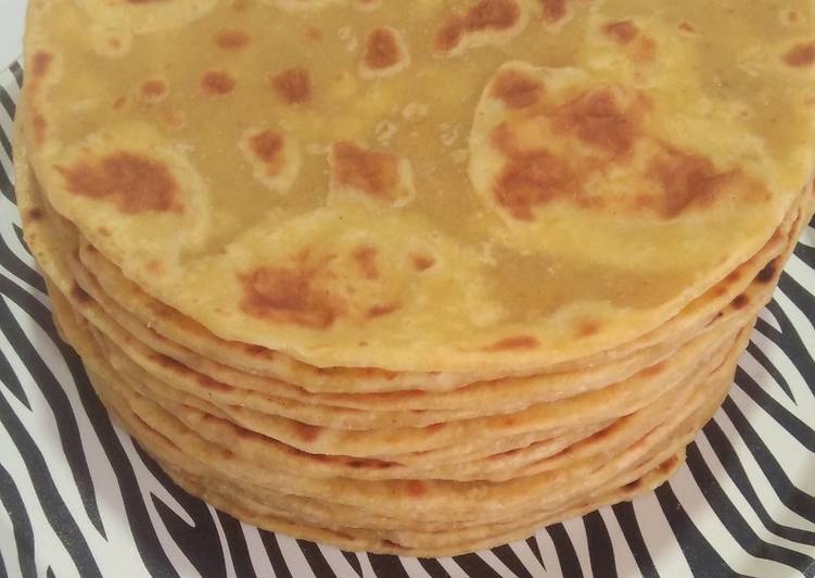 Steps to Make Any-night-of-the-week Pumpkin Chapati