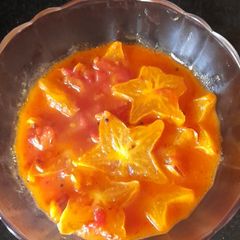 A picture of Star Fruit Tomato Chutney.