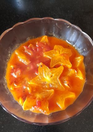 A picture of Star Fruit Tomato Chutney.