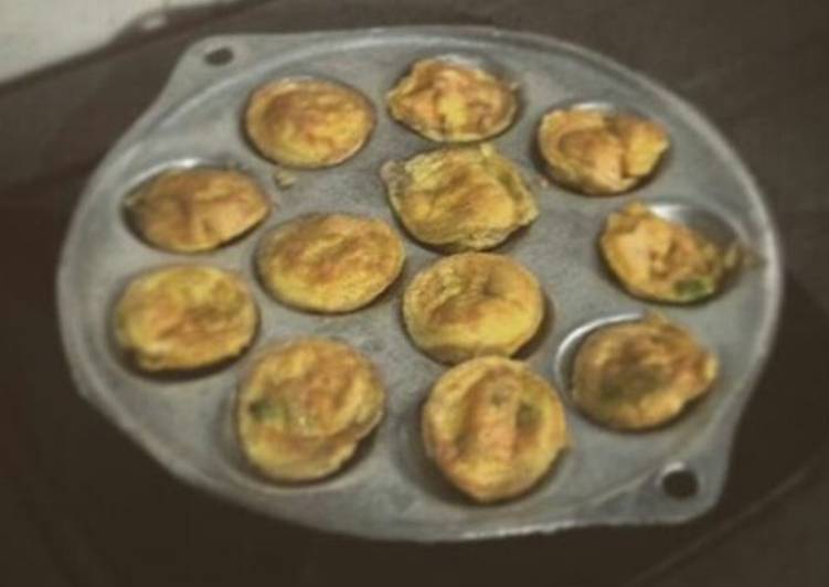 Resep Telur bulat isi sosis Anti Gagal