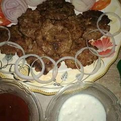 A picture of Kachy qeemy ke kabab...💞.