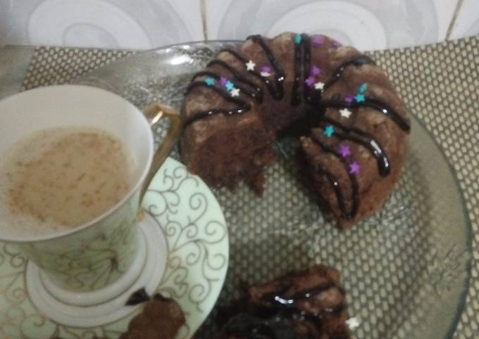 Recipe of Super Quick Chocolate pound cake