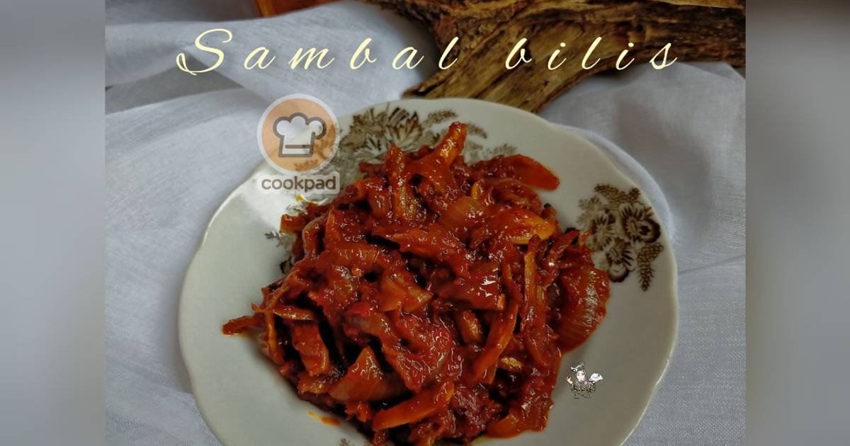 Resipi Sambal Bilis Mudah Oleh 0h Hana Cookpad