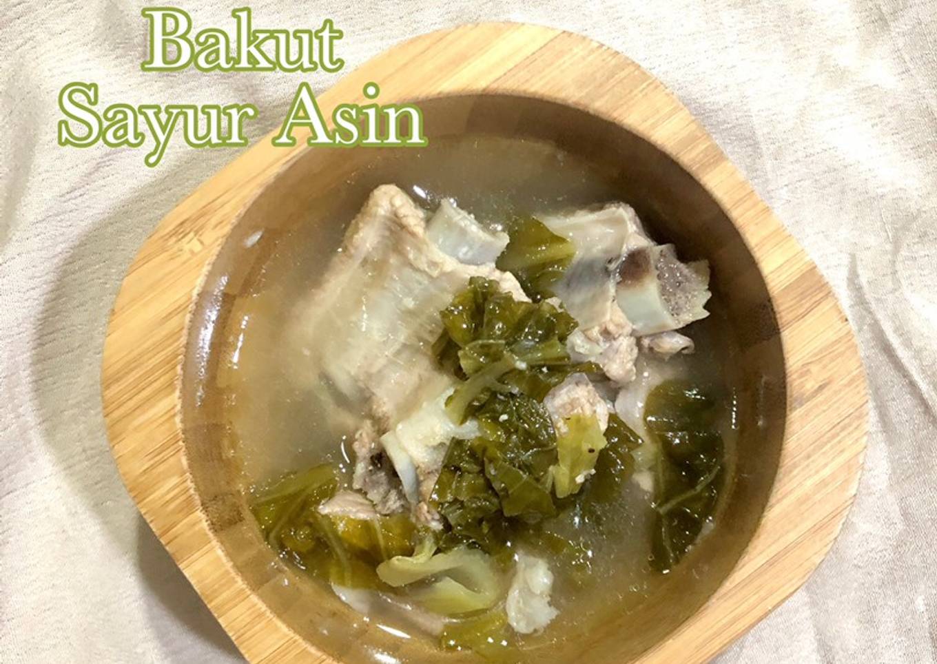 Bakut Sayur Asin