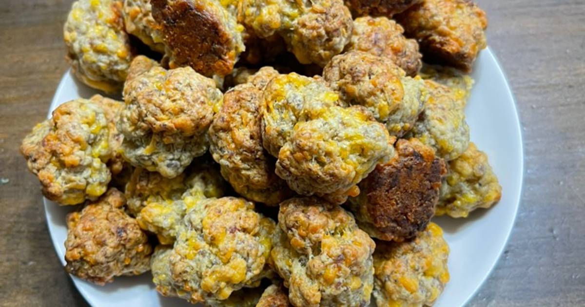 43 easy and tasty pancake mix sausage ball recipes by home cooks Cookpad