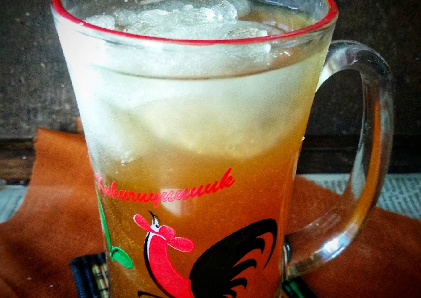 Tamarind Ice Tea (es teh gula asam)