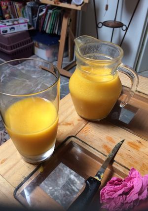 Una foto de Smoothie de mango
