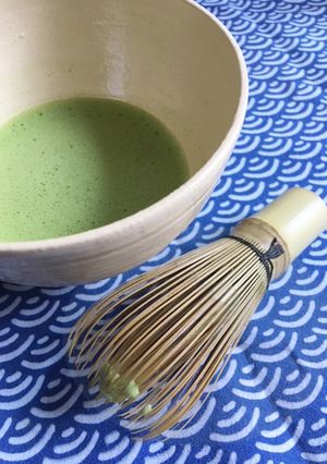 A picture of Traditional Matcha Tea Preparation.