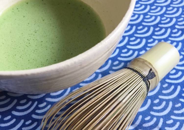 Steps to Make Traditional Matcha Tea Preparation