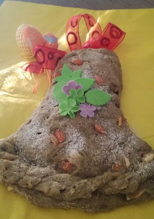 Foto di Campana al thè macha e arancia candita