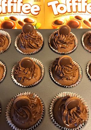 Toffifee muffin recept fotója