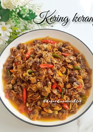 Foto resep Kering kerang