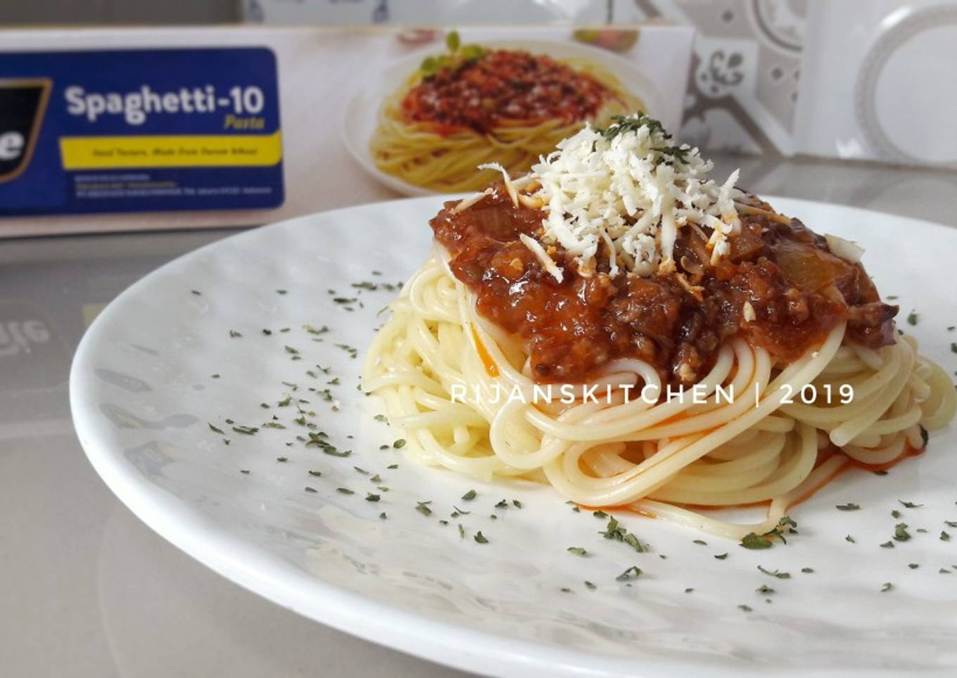 #GA1.3 Spaghetti Bolognese Daging Cincang