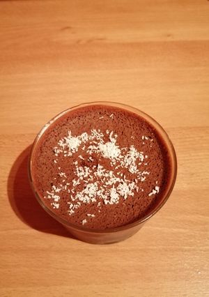 Une photo de Mousse au chocolat vegan