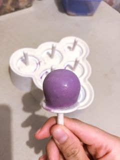 Foto resep Es Krim Ubi Ungu(snack MPASI)