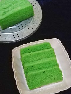 Foto resep Bolu Kukus Pandan