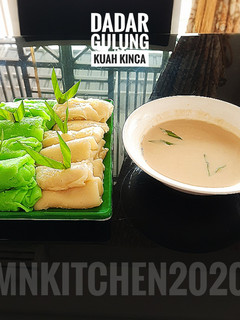 Foto resep Dadar Gulung Kuah Kinca