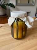 Tepache experiment - fermented pineapple drink