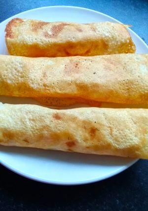 A picture of Rice Flour dosa.