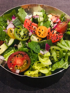 A picture of Kachumber salad 🥗.