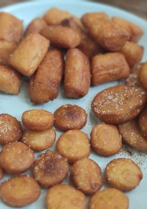 عکسی از دستور بامیه خیابونی ولی شکل سوسیس😃