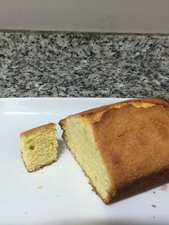 Una foto de Bizcocho mantecado