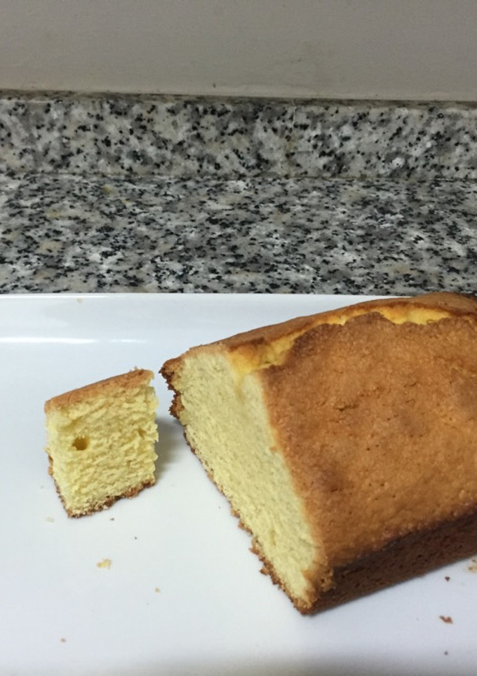 Una foto de Bizcocho mantecado