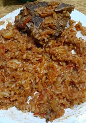 Una foto de Guiso de arroz con espinazo 🤗