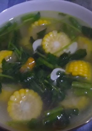 Foto resep Sayur bayam campur