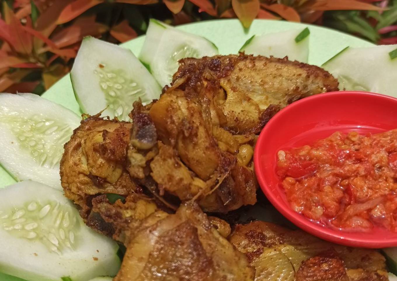 Ayam Goreng Lengkuas Bumbu Racik 😋🤩