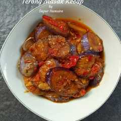 A picture of Terong Masak Kecap.