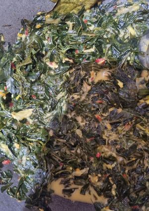 Foto resep Tumis singkong santan