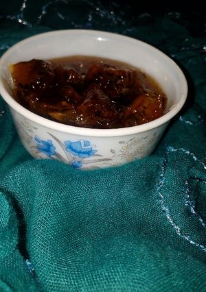 عکسی از دستور مربای کیوی