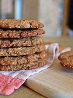 Una foto de Galletas de avena súper crujientes
