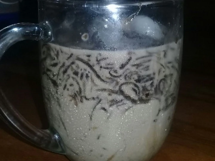 Cara Gampang Membikin Resep Es capcin with lope yang Bisa Manjain Lidah Anti Ribet, Lezat