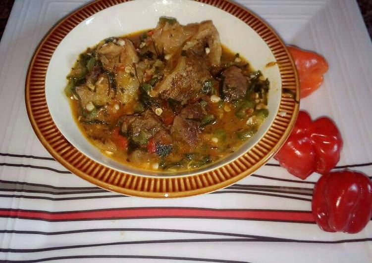 My Grandma Okro soup