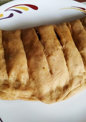 A picture of Garlic bread.