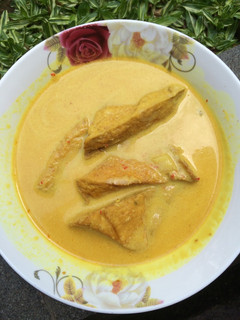 Foto resep Sayur tahu kuah santan