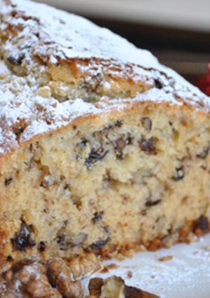 Una foto de Budín de banana