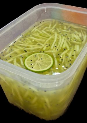 Foto resep Es Serut Melon Versi Sehat