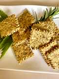 Crackers aux graines de courge