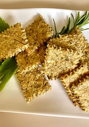 Une photo de Crackers aux graines de courge